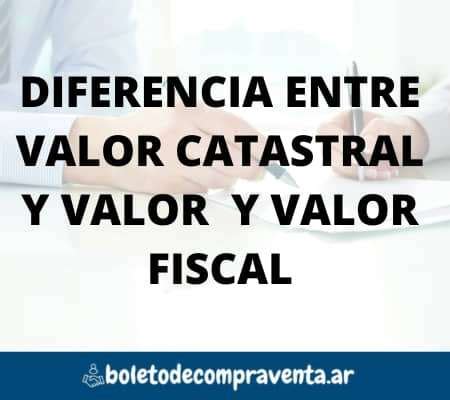 Diferencia Entre Valor Catastral Y Valor Fiscal