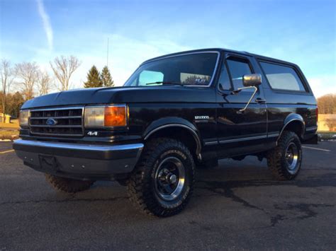 1991 Ford Bronco XLT 4x4 For Sale Ford Bronco XLT 1991 For Sale In