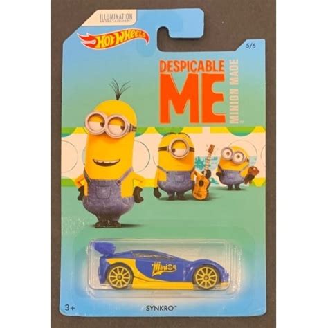 Hot Wheels Meu Malvado Favorito Minions Synkro Shopee Brasil