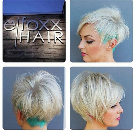 Blonde Pixie Cut Hairstyles On Instagram