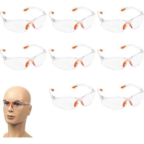 Paire De Lunettes De S Curit Transparentes Lunettes De Protection