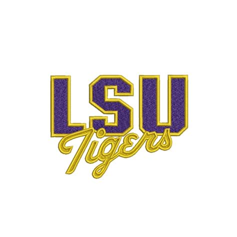 Lsu Tigers Logo Machine Embroidery Design Svg Shop