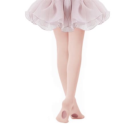 Honeysea Girls Ballet Dance Tights Ultra Soft Convertible Footed Dance Sockings Ballet