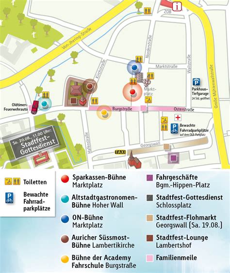 Programm Stadtfest Aurich