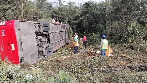 Accidente De Autob S En Quintana Roo Deja Muertos N