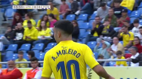 Alberto Moleiro Vs Ponferradina UD Las Palmas 2 Ponferradina 0 J29