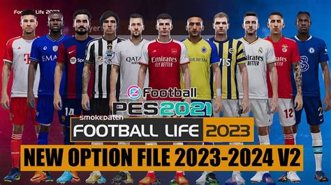 SMOKE PATCH FOOTBALL LIFE OPTION FILE SEASON 2023 2024 V2 YouTube