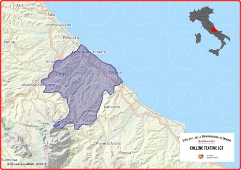 Colline Teatine IGT Rosato - Quattrocalici - Le tipologie dei vini