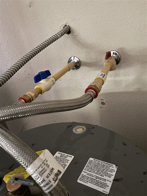 Water Heater Leak From Hot Water Line Home Improvement Stack Exchange