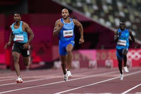 Marcell Jacobs Tornado In Batteria Record Italiano Alle Olimpiadi