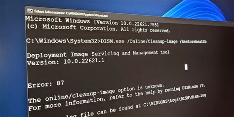 4 Ways To Fix The DISM Error 87 On Windows 10 11