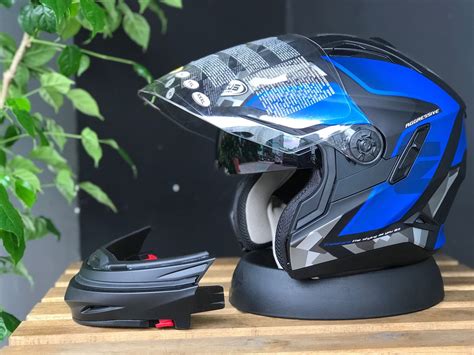Zeus Helmet Gj 613 Double Visor Lazada