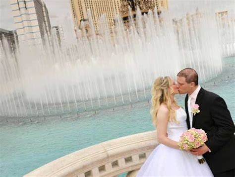 Bellagio Fountains Wedding