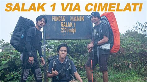 Pendakian Gunung Salak Bogor Via Cimelati Kami Tidak Simaksi