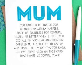 Funny Naked Man Card Funny Mothers Day Card Funny Birthday Card Mum Rude Card Mum Birthday