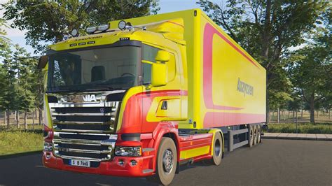 On The Road Truck Simulator Scania Semi Several Orders To Dortmund And