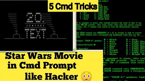 5 Cmd Hacks For Windows 10 You Should Know Cmd Hacking Tricks For Windows 10 Cmd Hacks Youtube