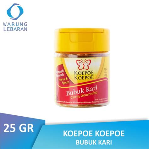 Jual Koepoe Koepoe Kari Bubuk 25 GR Kare Kupu Kupu Shopee Indonesia