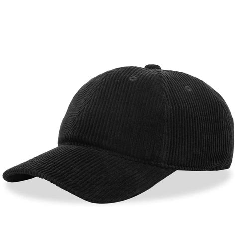 Our Legacy Cord Ball Cap Black END US