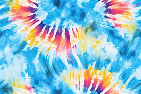 Premium Ai Image A Colorful Tie Dye Pattern