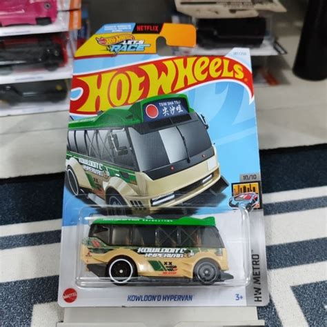 Hot Wheels Kowloon D Hypervan Green Shopee Malaysia