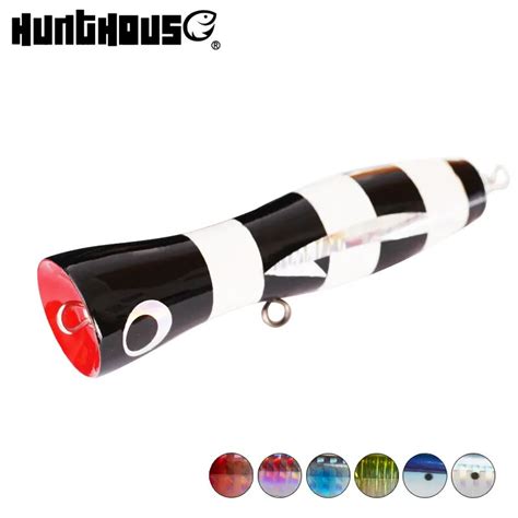 HuntHouse Gt popper señuelo de madera para pesca cebos de arrastre de