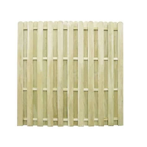 Panneau de clôture Bois de pin imprégné 180x180 cm 42459 Cdiscount Jardin