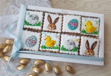 Пасхальный набор пряников. | Biscoitos decorados, Pascoa, Biscoitos