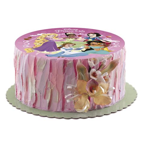 Oblea Comestible Para Decoraci N De Tarta Con Dise O De Las Princesas