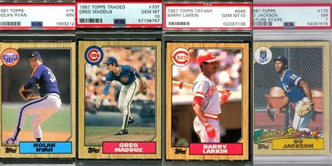 The Best 1987 Topps Baseball Cards Plus Checklist