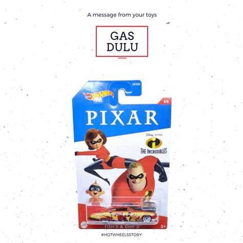 Jual Hot Wheels Pixar Cars The Incredibles Indonesia Shopee Indonesia
