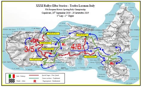 Xxxi Rallye Elba Storico Trofeo Locman Italy Uno Sguardo Al Percorso