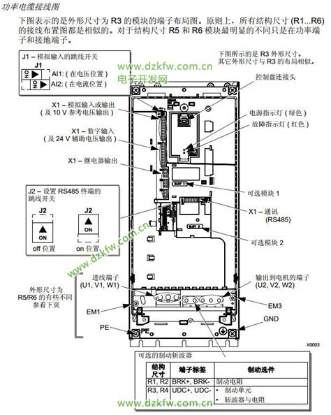 Abb Acs510变频恒压供水变频器接线图