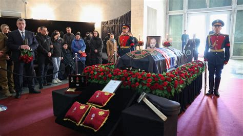 Hundreds Turn Out For Funeral Of Assassinated Russian Military Blogger