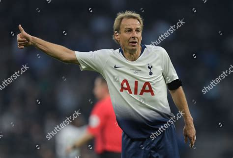 Jurgen Klinsmann Spurs Legends Editorial Stock Photo Stock Image