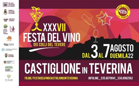 Castiglione In Teverina Festa Del Vino Dei Colli Del Tevere