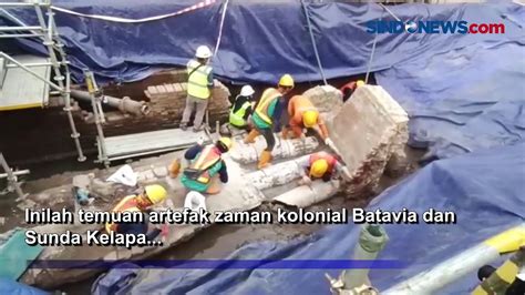 Mrt Jakarta Ungkap Ada Temuan Artefak Di Lokasi Pembangunan Mrt Fase