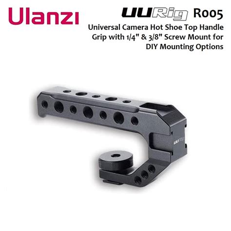 ULANZI UURig R005 Universal Hot Shoe Top Handle Grip For Camera Matrix Camera Toko Kamera