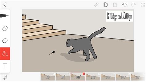 Cat Animation With Flipaclip Youtube