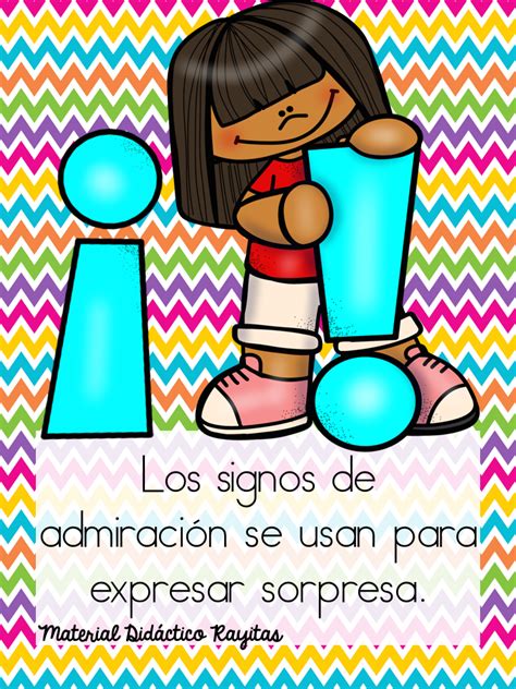 Lindos diseños para enseñar y aprender los signos de puntuación