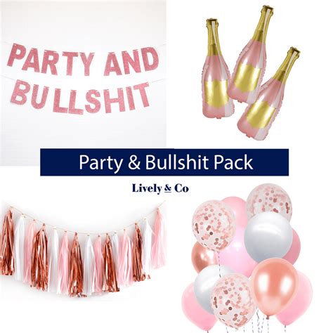 Birthday Party Supplies Lively And Co