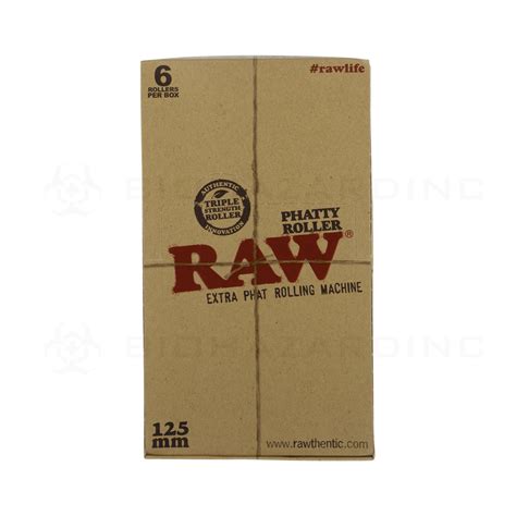 Raw® Retail Display Phatty Rolling Machine 125mm 6 Count