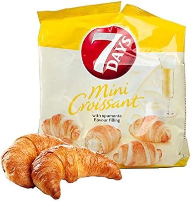 7 Days Mini Croissant Spumante 185g Pack Of 8 Amazon Co Uk Grocery