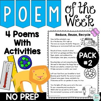 Poem Of The Week With Activities And Original Poetry By Create Dream