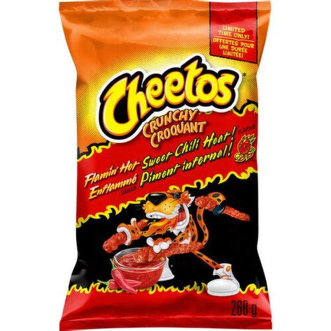 Cheetos Crunchy Flamin Hot Sweet Chili Heat Save On Foods