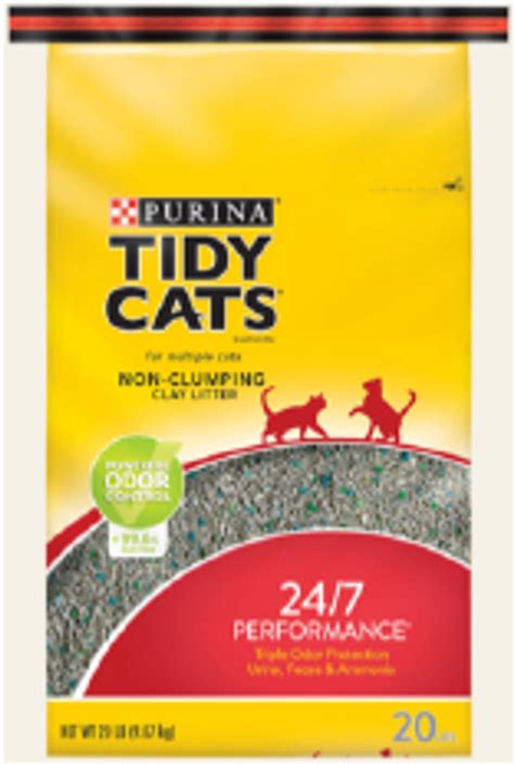 Tidy Cats Non-Clumping Clay Cat Litter 20lb - Pet Food Warehouse