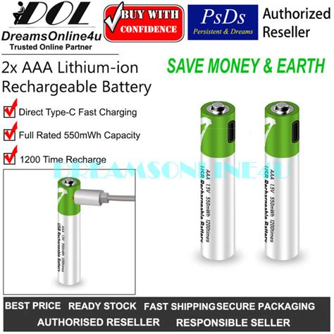 Smartoools Usb Type C Direct Fast Charge Mwh Lithium Ion Number