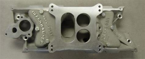 2 8 4bbl Offenhauser Intake Manifold Rwa6110 Racer Walsh