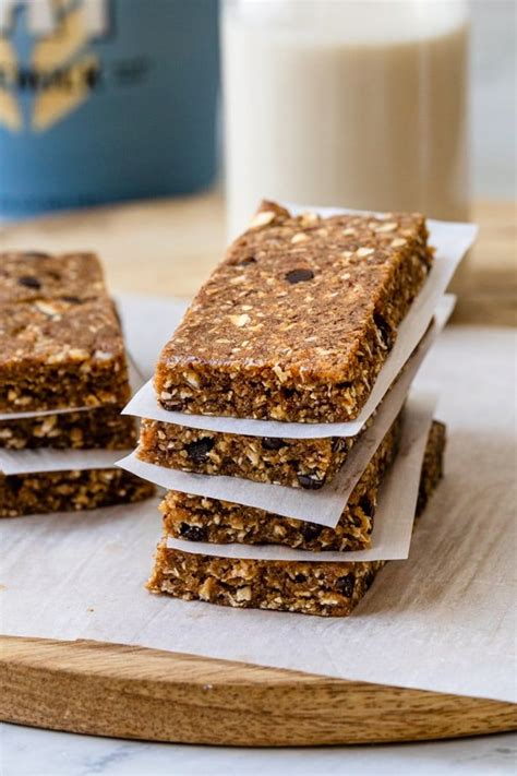 Vegan Protein Bars Recipe Vegan Protein Bars Protein Bars Homemade