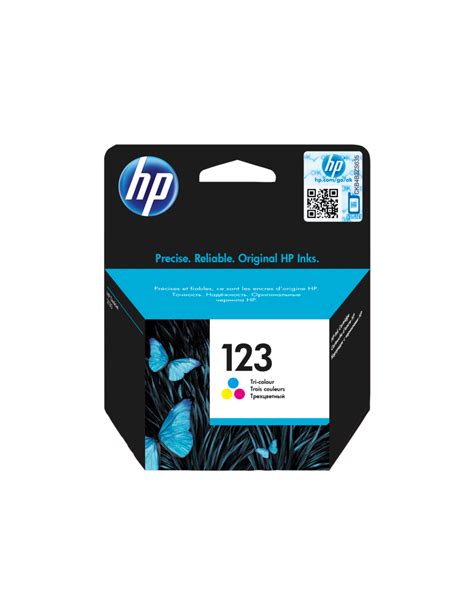 HP 123 Tri Color Original Ink Cartridge